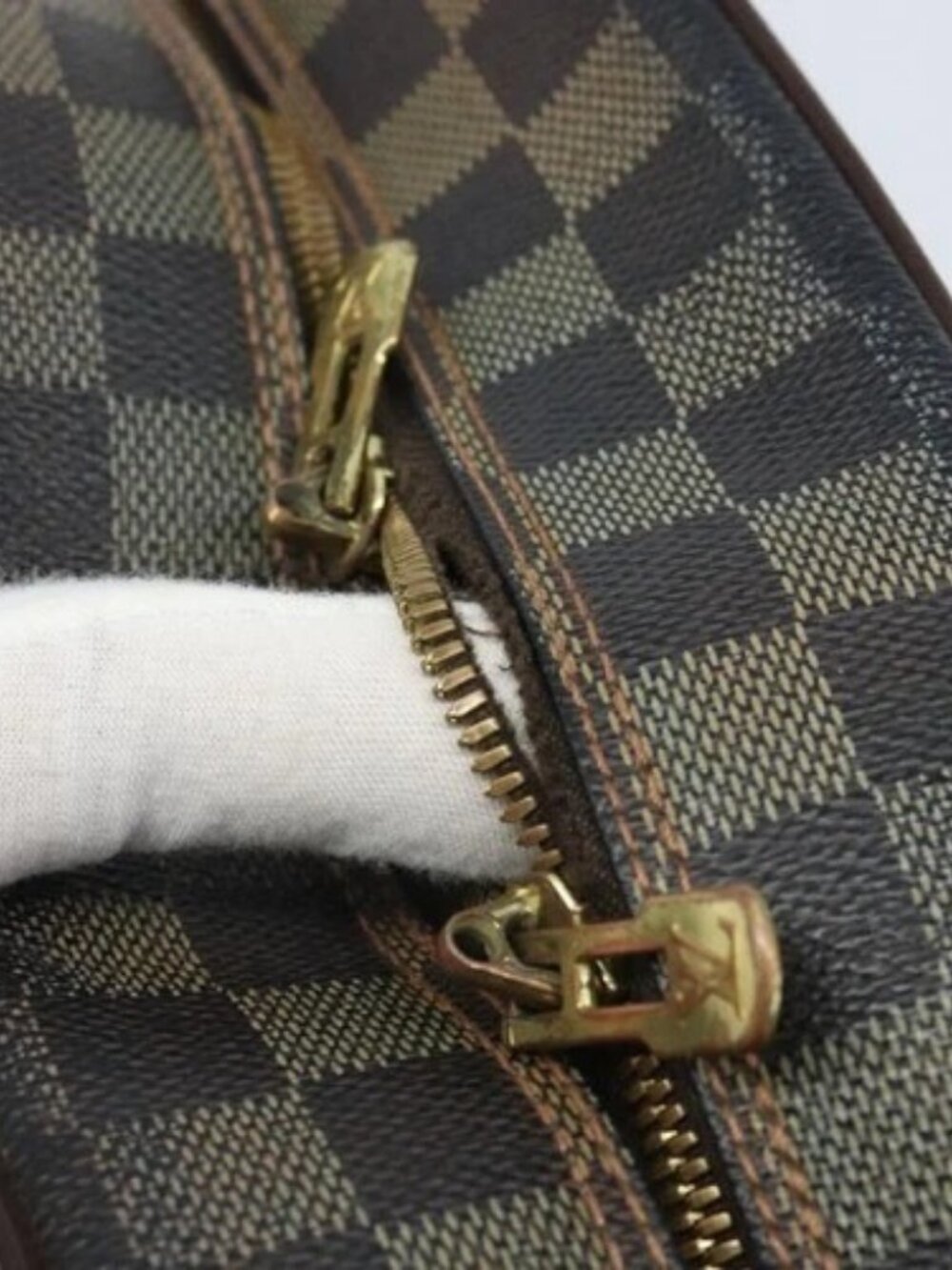 LOUIS VUITTON Damier Ebene Olaf GM Shoulder Bag N41440 LV Auth bs32996 - Picture 9 of 16